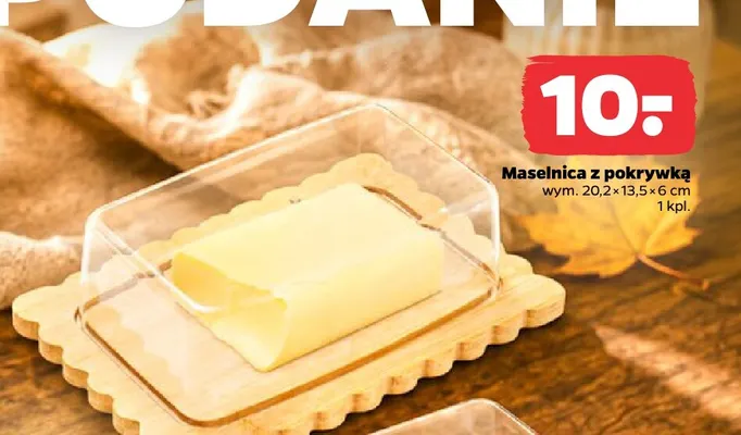 Maselnica z pokrywką promocja w Netto