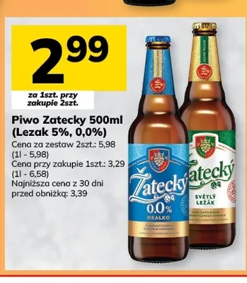 Piwo Zatecky Lezak promocja w Hitpol