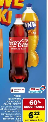 Napój gazowany Fanta promocja w Carrefour