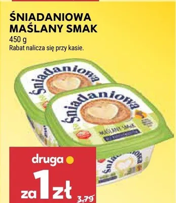 Śniadaniowa maślany smak promocja w Stokrotka