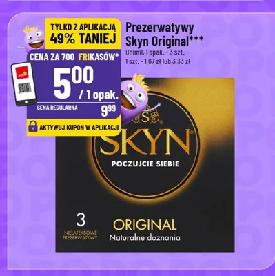 Prezerwatywy Original promocja w POLOmarket