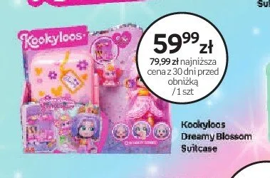 Zabawka Kookyloos Dreamy Blossom Suitcase promocja w Dzień Dziecka