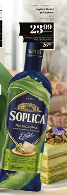 Likier Soplica Wedel pistacjowa promocja w POLOmarket