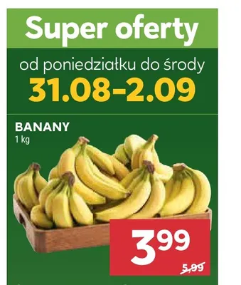Banany promocja w Stokrotka
