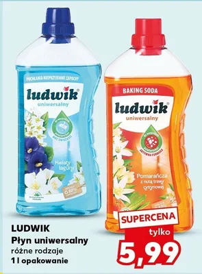 Płyn uniwersalny różne rodzaje promocja w Kaufland