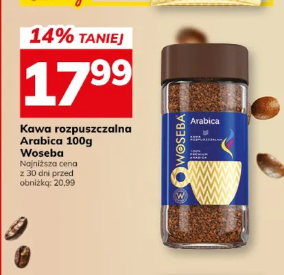 Kawa rozpuszczalna Woseba Arabica promocja w Hitpol