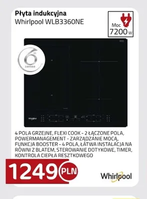 Płyta indukcyjna Whirlpool WLB3360NE promocja w kakto.pl