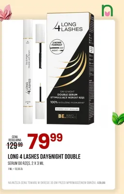 Serum do rzęs day&night double promocja w Drogerie Natura