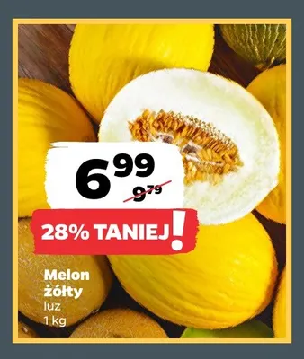 Melon żółty promocja w Netto