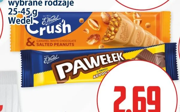 Baton Crush Wedel promocja w Kupiec