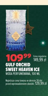 Woda perfumowana Gulf Orchid Sweet Heaven Ice promocja w Drogerie Natura