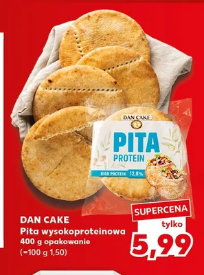 Pita wysokoproteinowa Dan Cake promocja w Kaufland