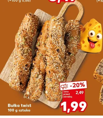 Bułka twist promocja w Kaufland
