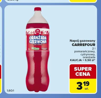 Napój gazowany pomarańczowy Carrefour Classic promocja w Carrefour Market