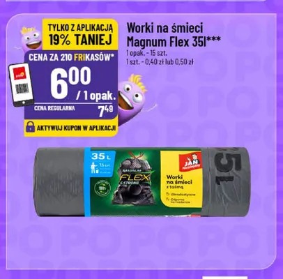Worki na śmieci Magnum Flex 35 l Jan Niezbędny promocja w POLOmarket