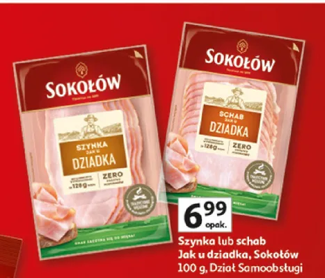 Schab Jak u dziadka Sokołów promocja w Auchan