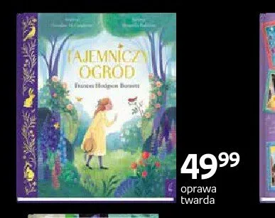 Książka Tajemniczy ogród oprawa twarda promocja w Dzień Dziecka