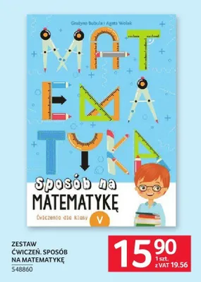 Książka Sposób na matematykę. Zestaw ćwiczeń promocja w Selgros