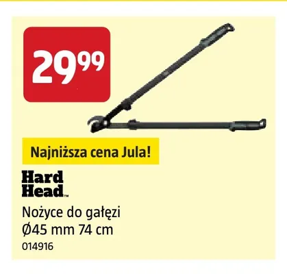 Nożyce do gałęzi Hard Head promocja w Jula