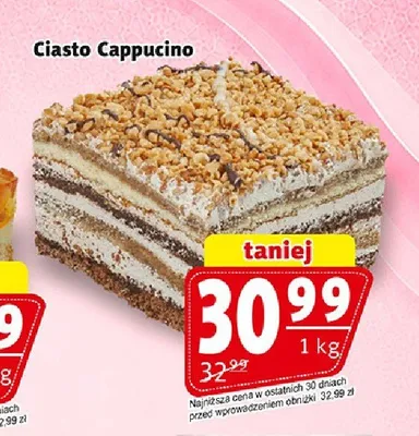 Ciasto Cappucino promocja w Prim Market