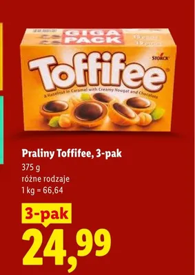 Praliny Toffifee 3-pak promocja w Lidl