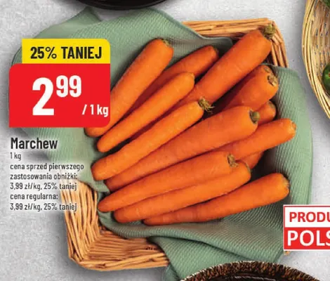 Marchew promocja w POLOmarket