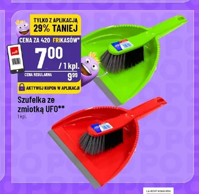 Szufelka ze zmiotką UFO promocja w POLOmarket