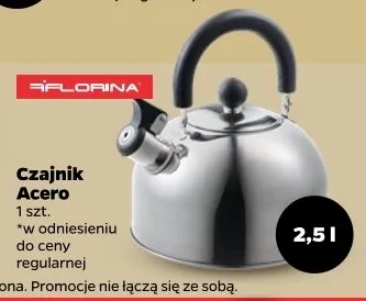 Czajnik Acero 2,5 l promocja w Netto