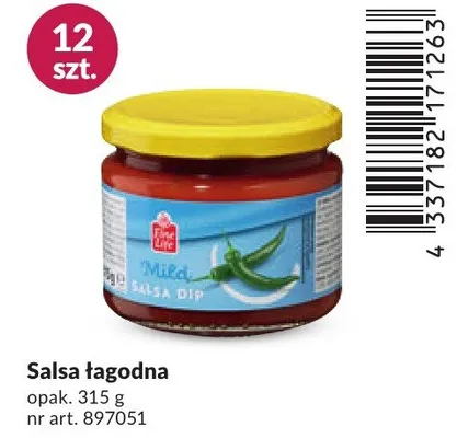 Salsa łagodna Fine Life promocja w Makro