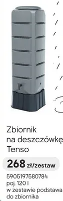 Zbiornik na deszczówkę Tenso promocja w Castorama