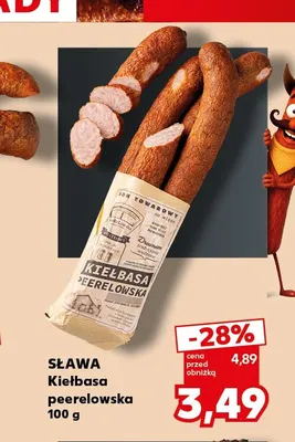 Kiełbasa peerelowska Sława promocja w Kaufland