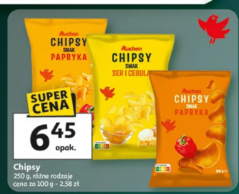 Chipsy promocja w Auchan