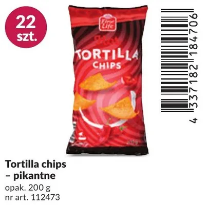 Tortilla chips - pikantne Fine Life promocja w Makro