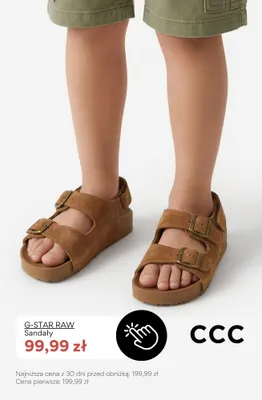 Sandały G-Star Raw promocja w CCC