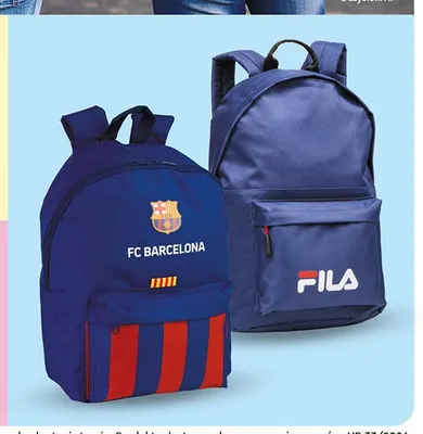 Plecak FC Barcelona promocja w Biedronka