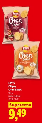 Chipsy Oven Baked Lay's promocja w Lidl