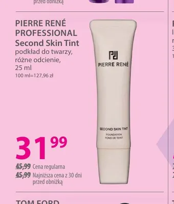 Podkład do twarzy Second Skin Tint Pierre René Professional promocja w Hebe
