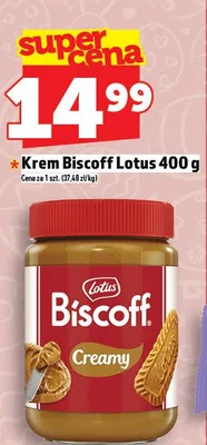 Krem Biscoff Lotus promocja w TOPAZ