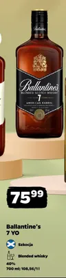 Whisky Ballantine's 7 YO promocja w Netto