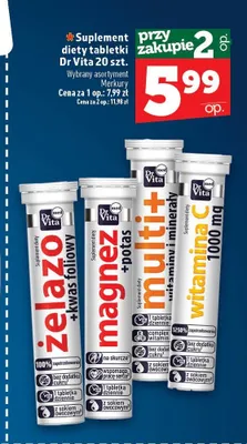 Suplement diety Dr Vita Multi + witaminy i minerały promocja w TOPAZ