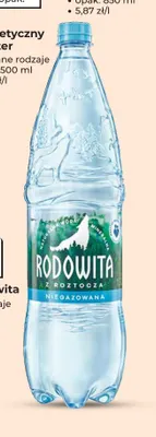 Woda Rodowita promocja w Odido