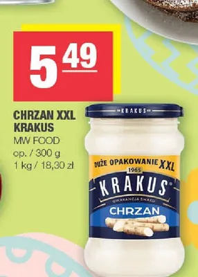 Chrzan XXL Krakus promocja w SPAR