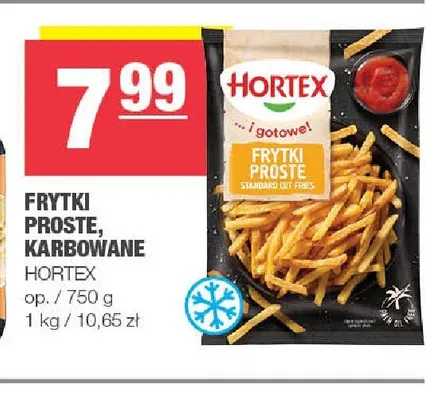 Frytki Hortex promocja w SPAR
