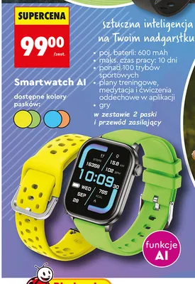 Smartwatch Ai promocja w Biedronka