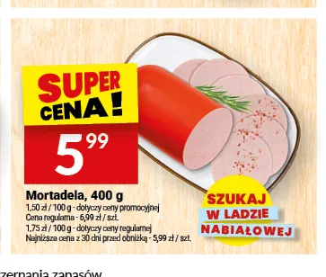 Mortadela Białecki promocja w Twój Market