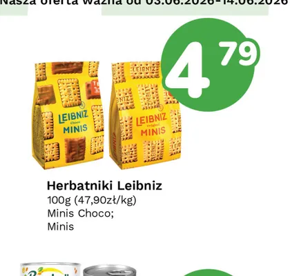 Herbatniki Leibniz Minis promocja w Limonka