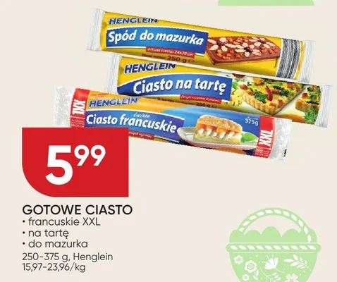 Gotowe ciasto do mazurka promocja w Chata Polska