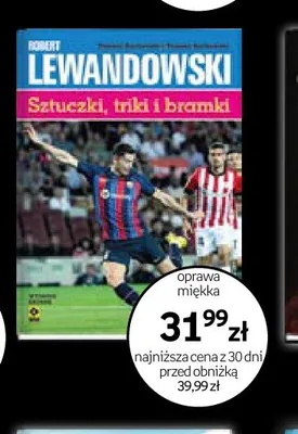 Książka Robert Lewandowski Sztuczki triki i bramki promocja w Empik