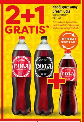 Napój gazowany Dream Cola Original Taste promocja w POLOmarket