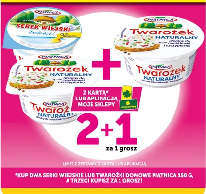 Serek wiejski lekki Piątnica promocja w Euro Sklep